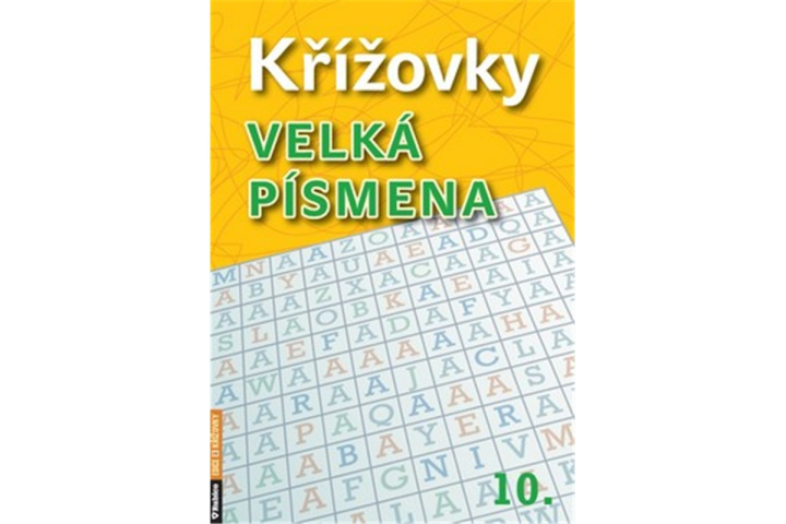 Książka Křížovky velká písmena 10. 