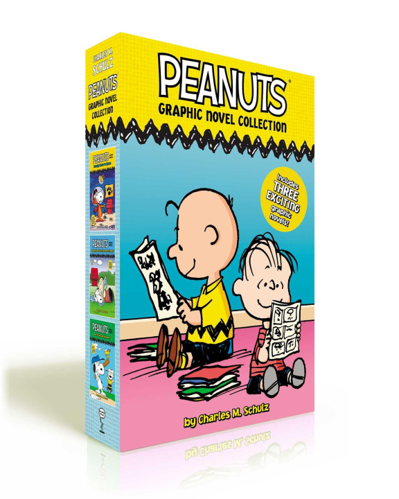 Könyv Peanuts Graphic Novel Collection (Boxed Set): Snoopy Soars to Space; Adventures with Linus and Friends!; Batter Up, Charlie Brown! 