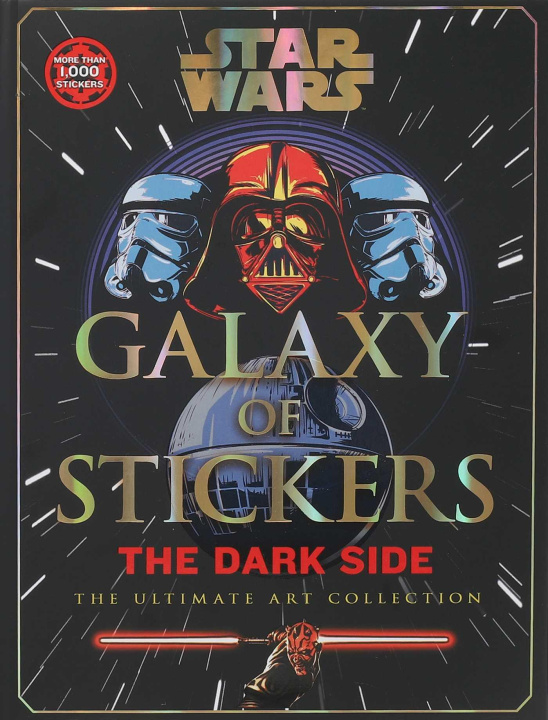 Kniha Star Wars: Galaxy of Stickers: The Dark Side 