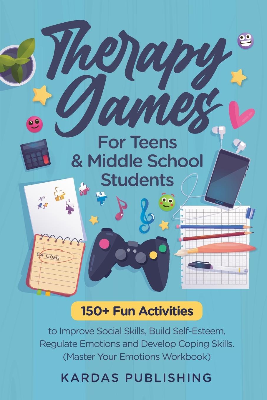 Könyv Therapy Games for Teens & Middle School Students 
