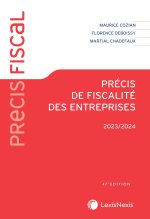Könyv Précis de fiscalité des entreprises 2023 - 2024 Maurice Cozian