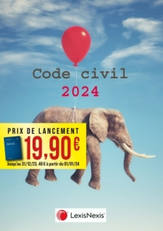 Книга Code civil 2024 - Jaquette 2 Professeur Laurent Leveneur (sous dir.)