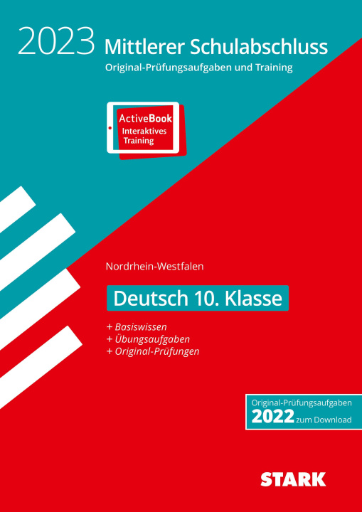 Kniha STARK Original-Prüfungen und Training - Mittlerer Schulabschluss 2024 - Deutsch - NRW 