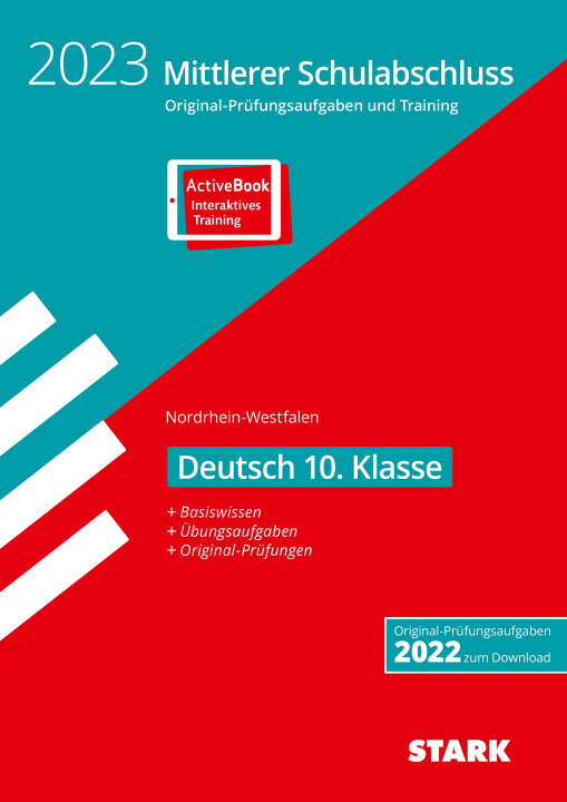 Książka STARK Original-Prüfungen und Training - Mittlerer Schulabschluss 2024 - Deutsch - NRW 