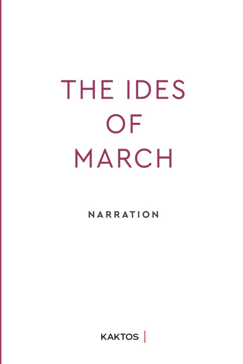 Knjiga The Ides of March Vangelis Papadimas