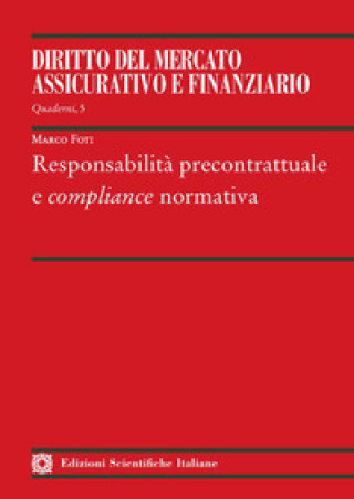 Carte Responsabilità precontrattuale e compliance normativa Marco Foti
