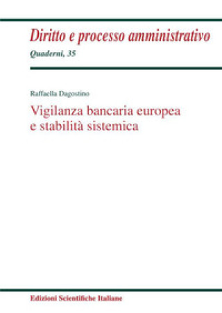 Carte Vigilanza bancaria europea e stabilità sistemica Raffaella Dagostino