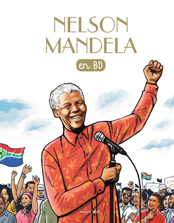 Boek Nelson Mandela en BD Sophie Pelloux-Prayer
