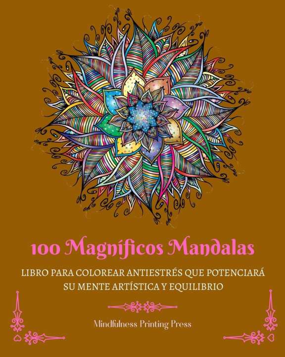 Książka 100 Magníficos Mandalas 