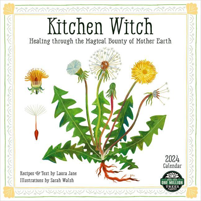 Kalendár/Diár Kitchen Witch 2024 Calendar Laura (Laura Eitreim) Eitreim