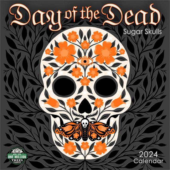 Kalendář/Diář Day of the Dead 2024 Calendar Amber Lotus