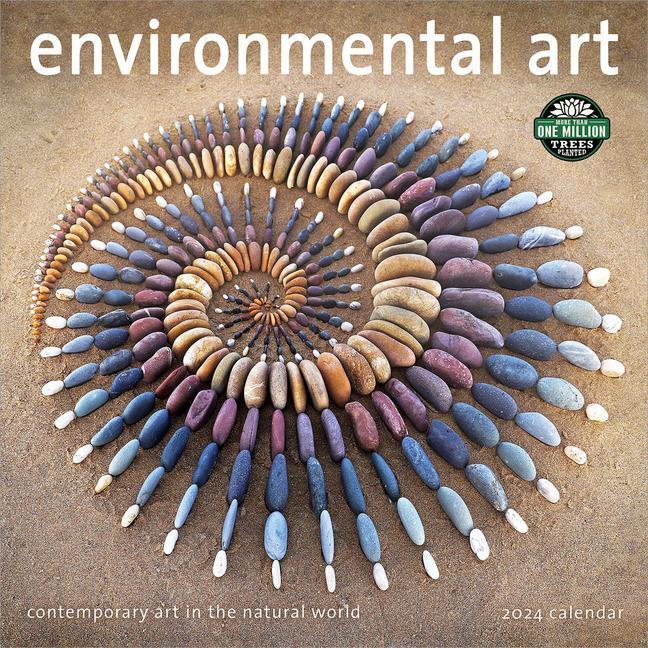 Naptár/Határidőnapló Environmental Art 2024 Calendar Amber Lotus