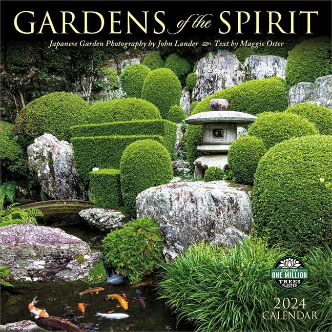 Calendar / Agendă Gardens of the Spirit 2024 Calendar Maggie (Maggie Oster) Oster