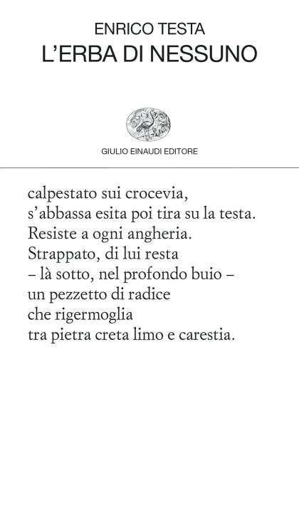 Knjiga erba di nessuno Enrico Testa