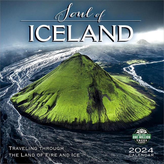 Kalendarz/Pamiętnik Soul of Iceland 2024 Calendar Amber Lotus