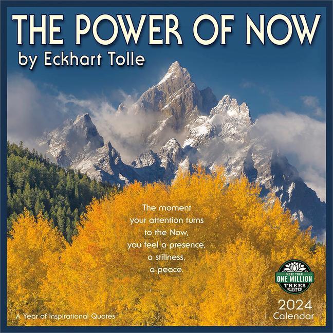 Naptár/Határidőnapló Power of Now 2024 Calendar Eckhart (Eckhart Tolle) Tolle