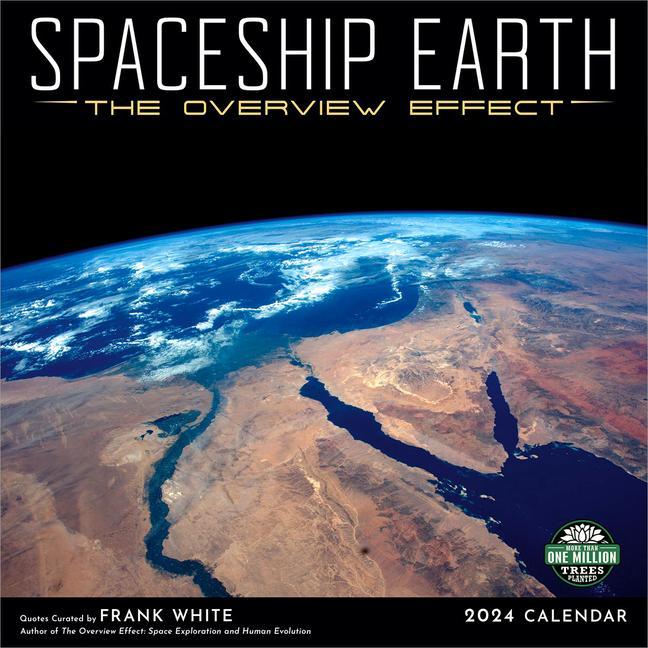 Naptár/Határidőnapló Spaceship Earth 2024 Calendar Frank (Frank White) White
