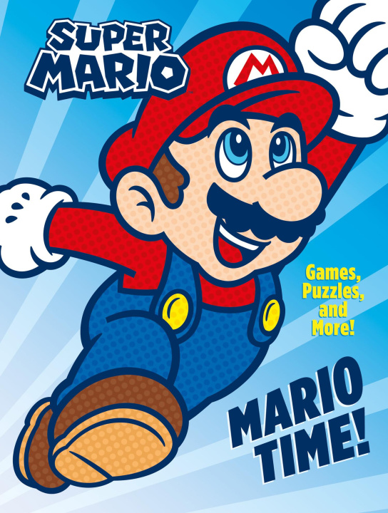 Kniha Super Mario Mario Time Nintendo