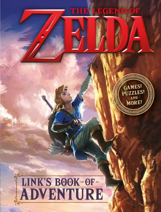 Kniha Legend of Zelda Link's Book of Adventure Nintendo