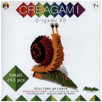 Hra/Hračka CREAGAMI - Origami 3D Schnecke 293 Teile 