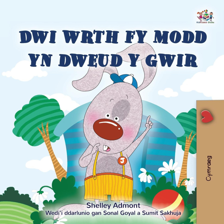 Libro I Love to Tell the Truth (Welsh Children's Book) KidKiddos Books