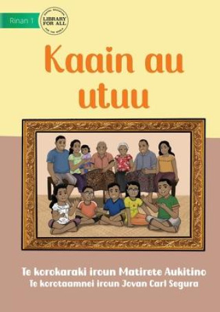 Kniha My Family - Kaain au utuu (Te Kiribati) Jovan Carl Segura