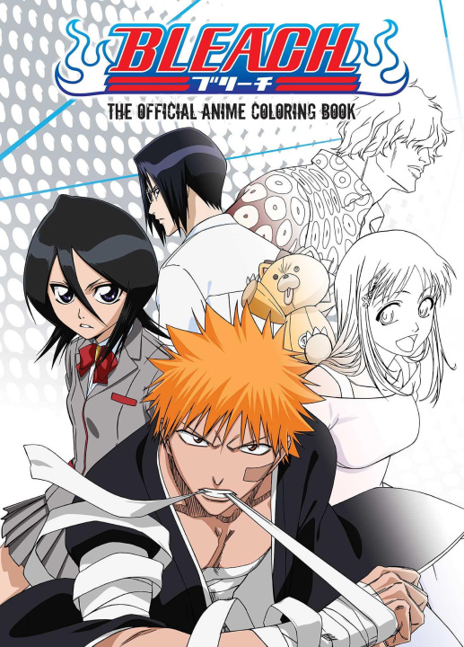 Книга Bleach: The Official Anime Coloring Book 