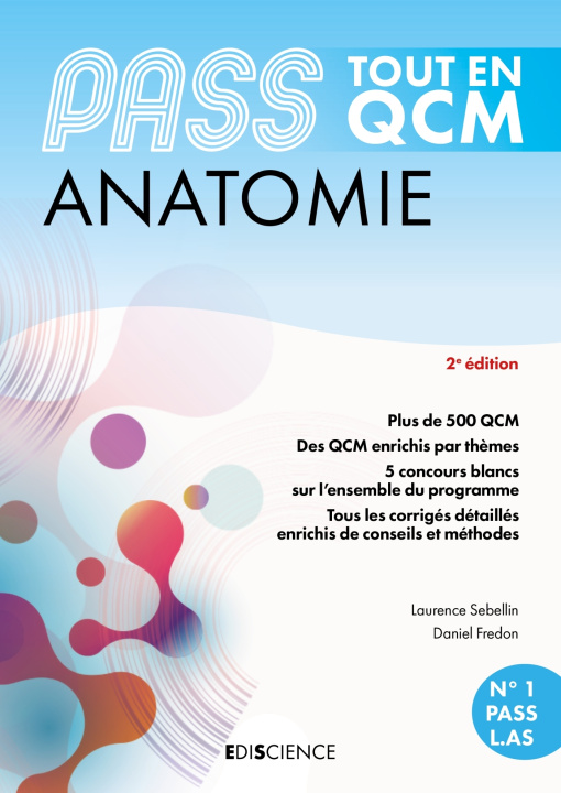 Kniha PASS Tout en QCM - Anatomie 2e éd. Laurence Sebellin