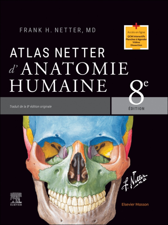 Carte Atlas Netter d'anatomie humaine Frank Netter