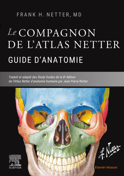 Carte Le compagnon de l'atlas Netter - Guide d'anatomie Frank Netter