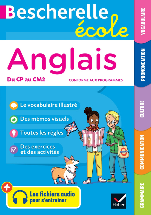 Книга Bescherelle école anglais Héron