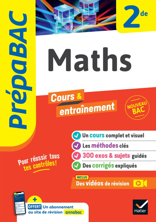 Книга Prépabac Maths 2de Jean-Dominique Picchiottino