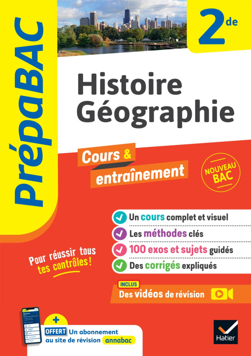 Knjiga Prépabac Histoire-géographie 2de Christophe Clavel