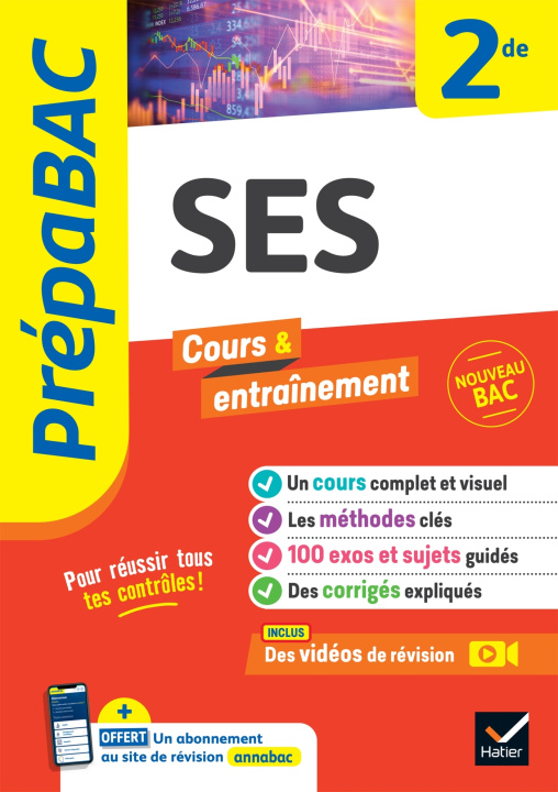 Knjiga Prépabac SES 2de Sylvain Leder