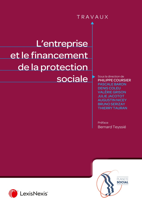 Kniha L'entreprise et le financement de la protection sociale Philippe Coursier (ss dir.)