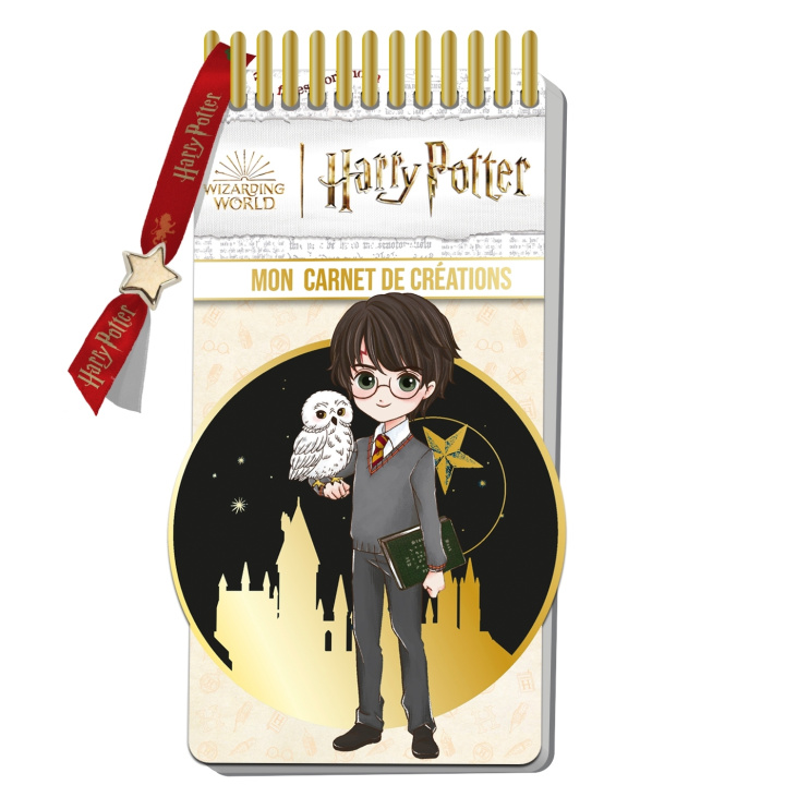 Kniha Harry Potter - Mon carnet de créations Playbac Éditions