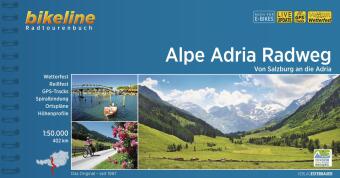 Carte Alpe Adria Radweg Esterbauer Verlag