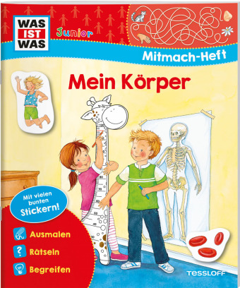 Könyv WAS IST WAS Junior Mitmach-Heft Mein Körper Tatjana Marti