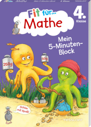 Kniha Fit für Mathe 4. Klasse. Mein 5-Minuten-Block Werner Zenker