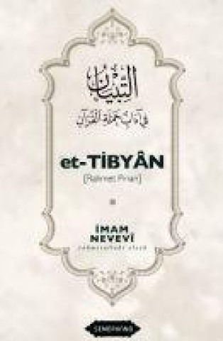 Knjiga Et-Tibyan - Rahmet Pinari Ciltli 