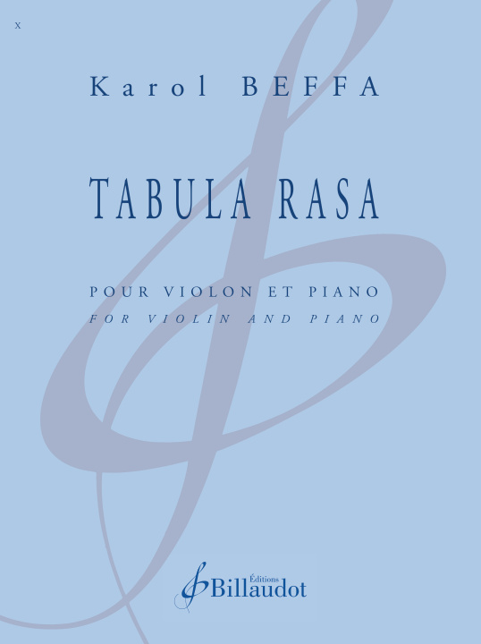 Printed items Tabula rasa BEFFA KAROL