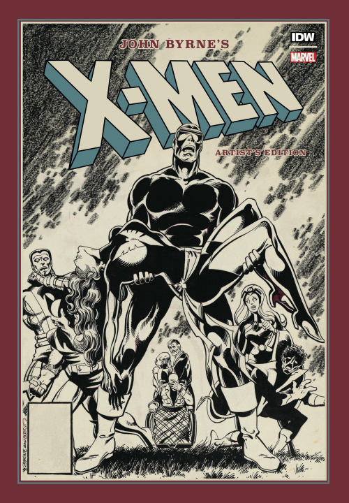 Kniha John Byrne's X-Men Artist's Edition 