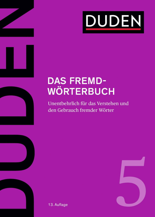 Livre Das Fremdwörterbuch 