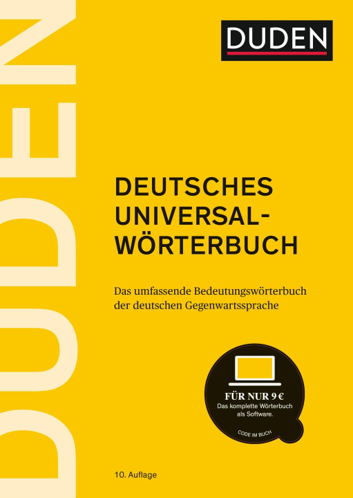 Carte Duden – Deutsches Universalwörterbuch 