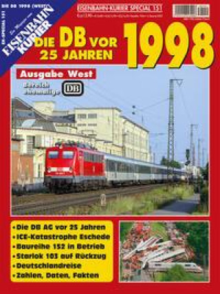 Könyv Die DB vor 25 Jahren - 1998 Ausgabe West 