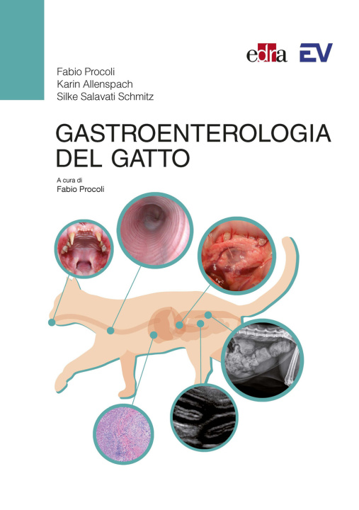 Knjiga Gastroenterologia del gatto Fabio Procoli