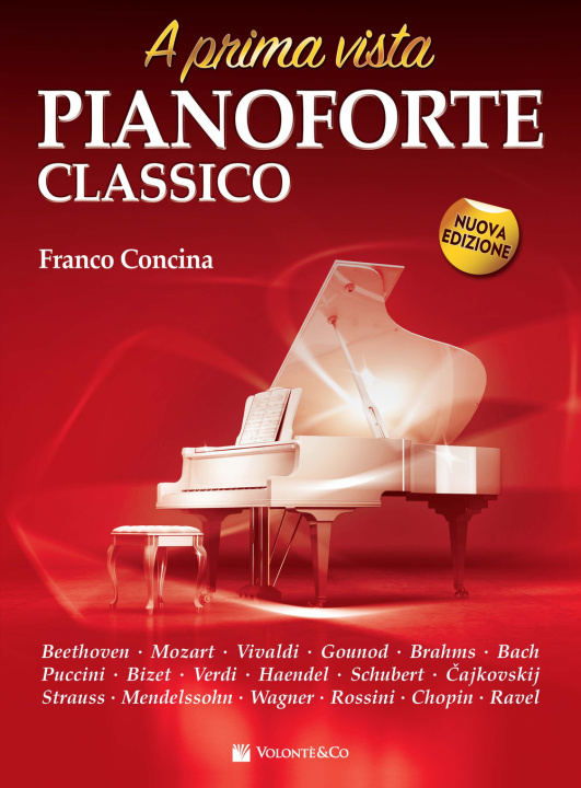 Kniha Pianoforte classico a prima vista Franco Concina