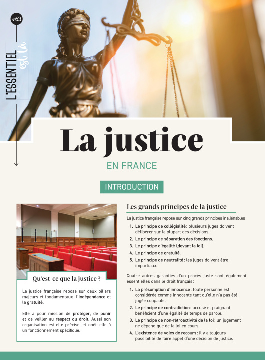 Könyv La justice 