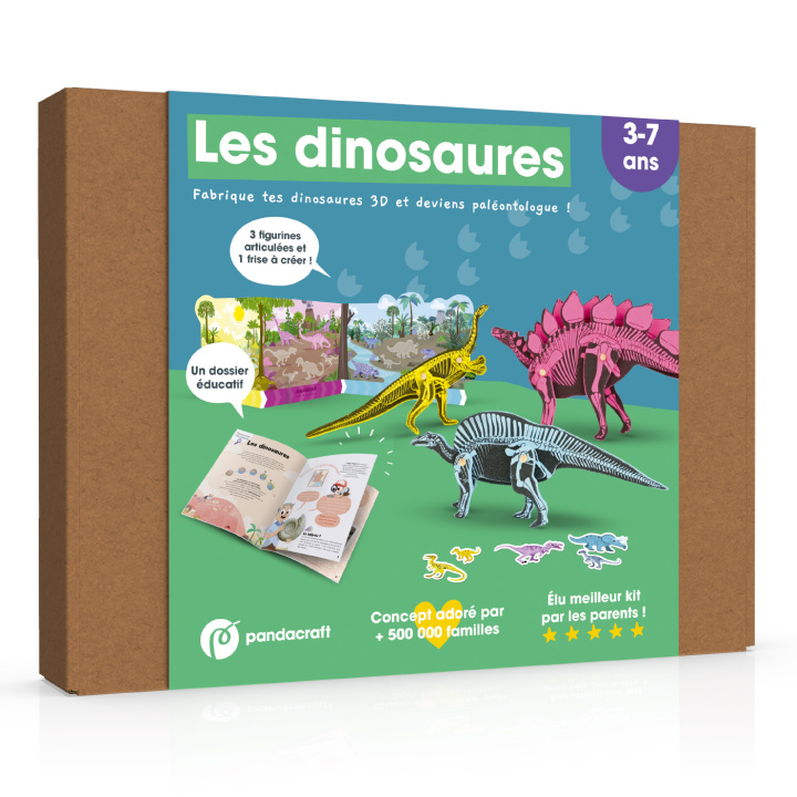 Boek LES DINOSAURES 3-7 ANS 