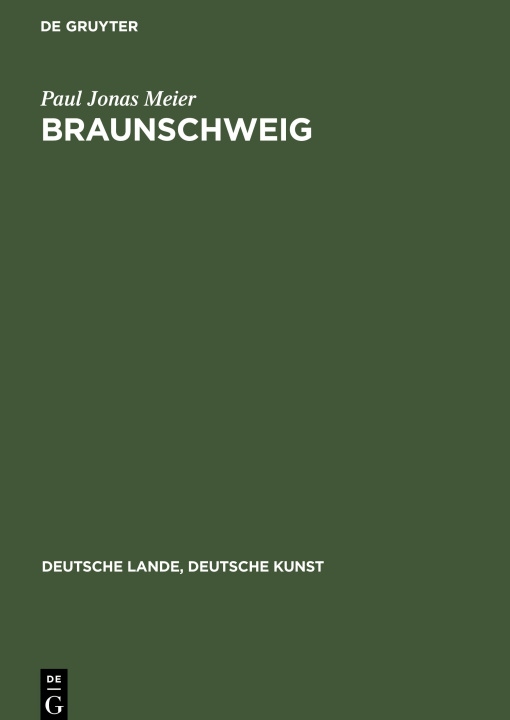 Knjiga Braunschweig Paul Jonas Meier
